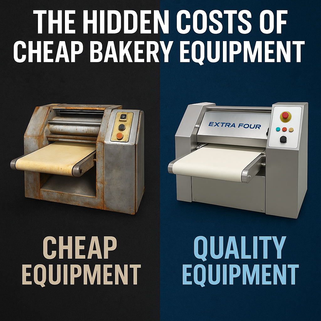 The Hidden Costs of Cheap Bakery Equipment — and Why Quality Matters The Hidden Costs of Cheap Bakery Equipment — and Why Quality Matters